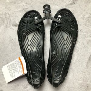 Brand New Croc Isabella Jelly II Flat Size:4